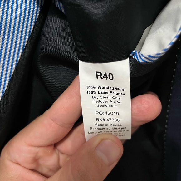 Blue Tommy Hilfiger Suit - Picture 4 of 6